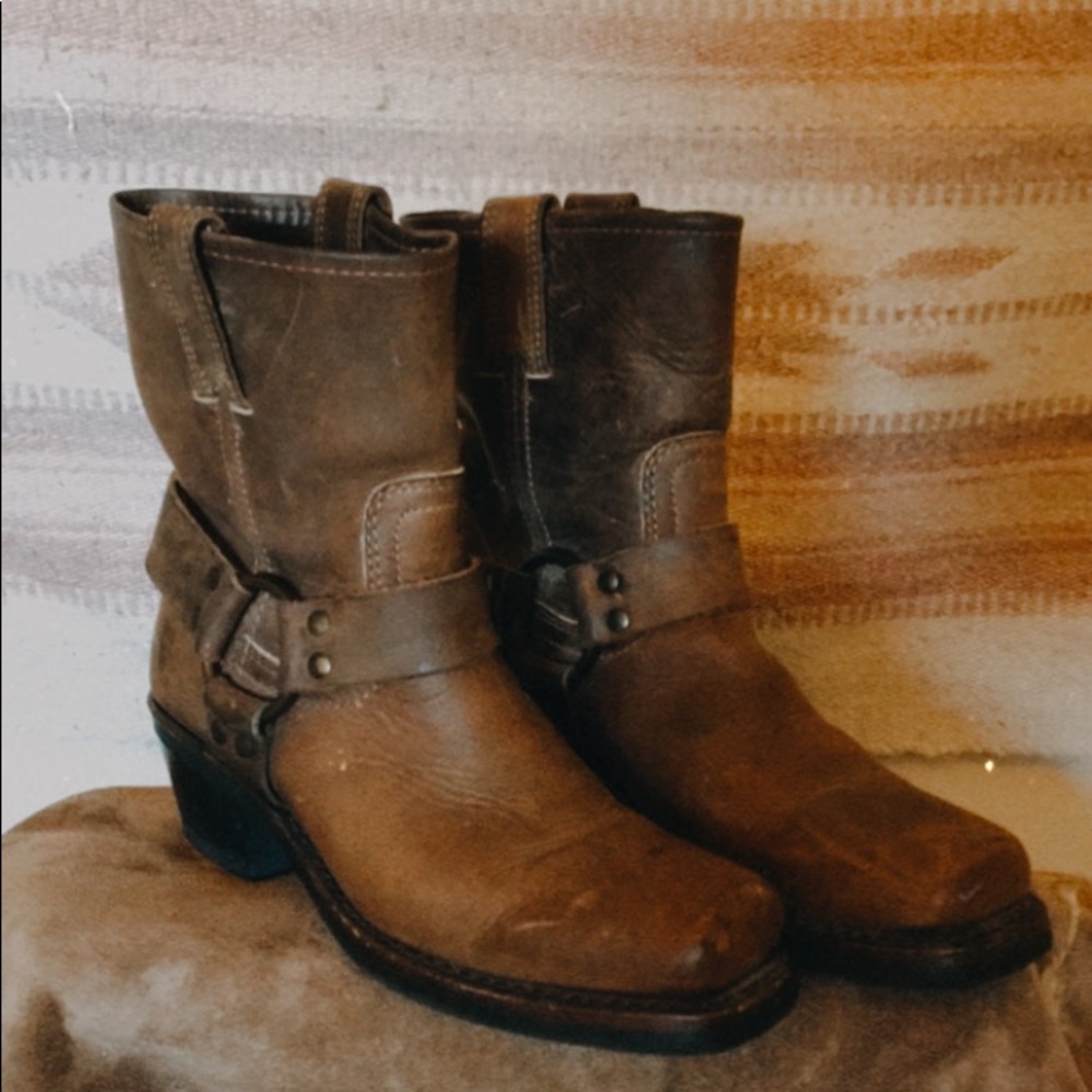 ⚡️FRYE⚡️Harness R8 leather boots